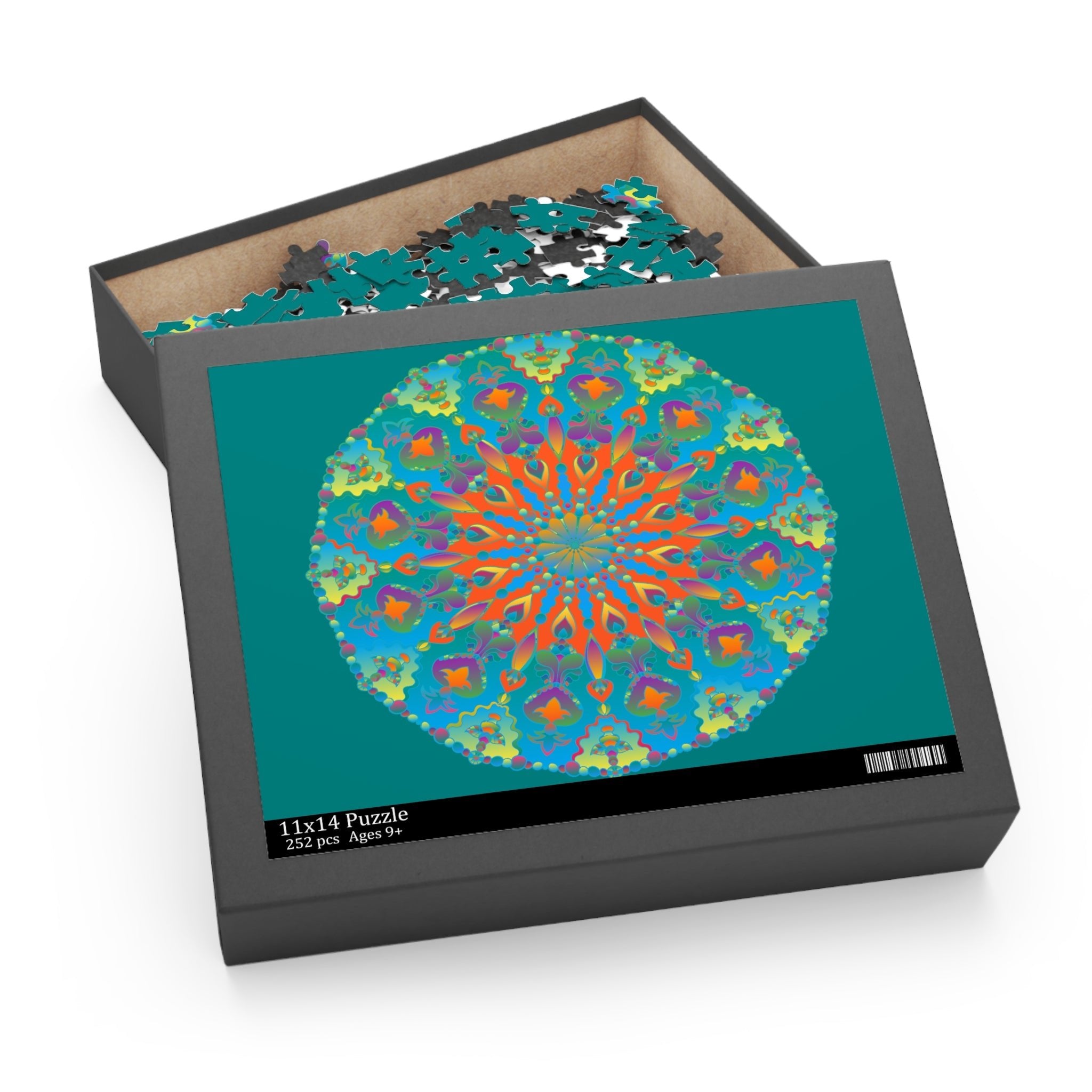 Mandala Art Puzzle - 252 & 500 Pieces Puzzle - Blululi