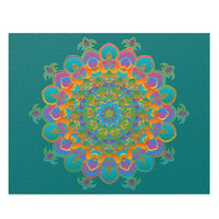 Mandala Art Puzzle - 252 & 500 Pieces Puzzle - Blululi