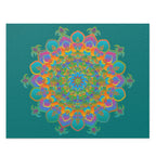 Mandala Art Puzzle - 252 & 500 Pieces Puzzle - Blululi