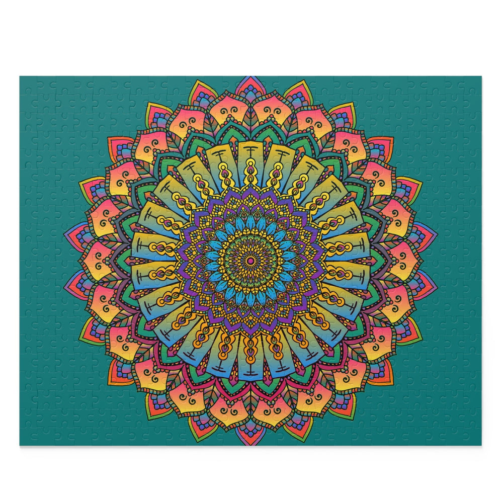 Mandala Art Puzzle - 252 & 500 Pieces Puzzle - Blululi