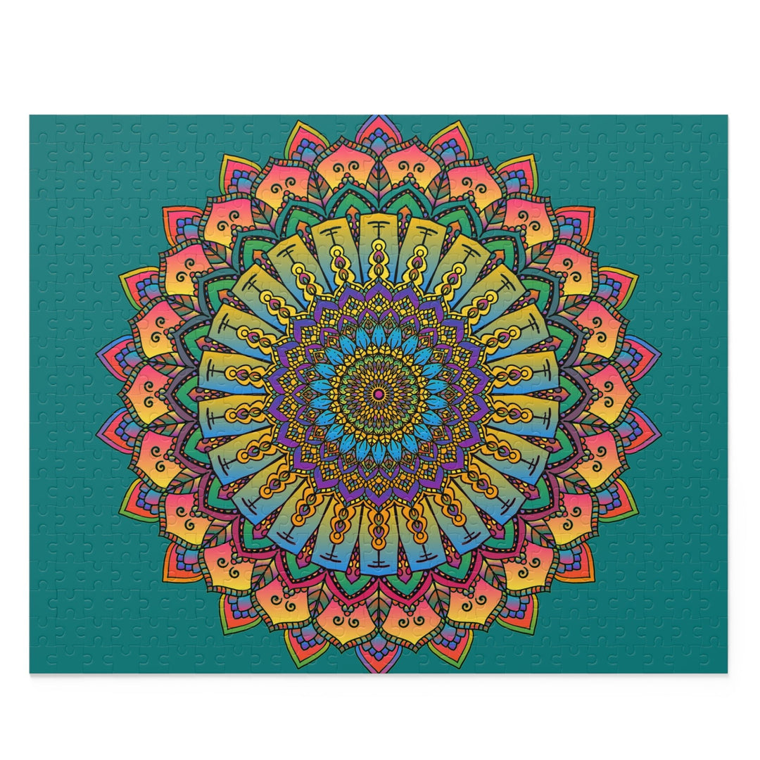 Mandala Art Puzzle - 252 & 500 Pieces Puzzle - Blululi