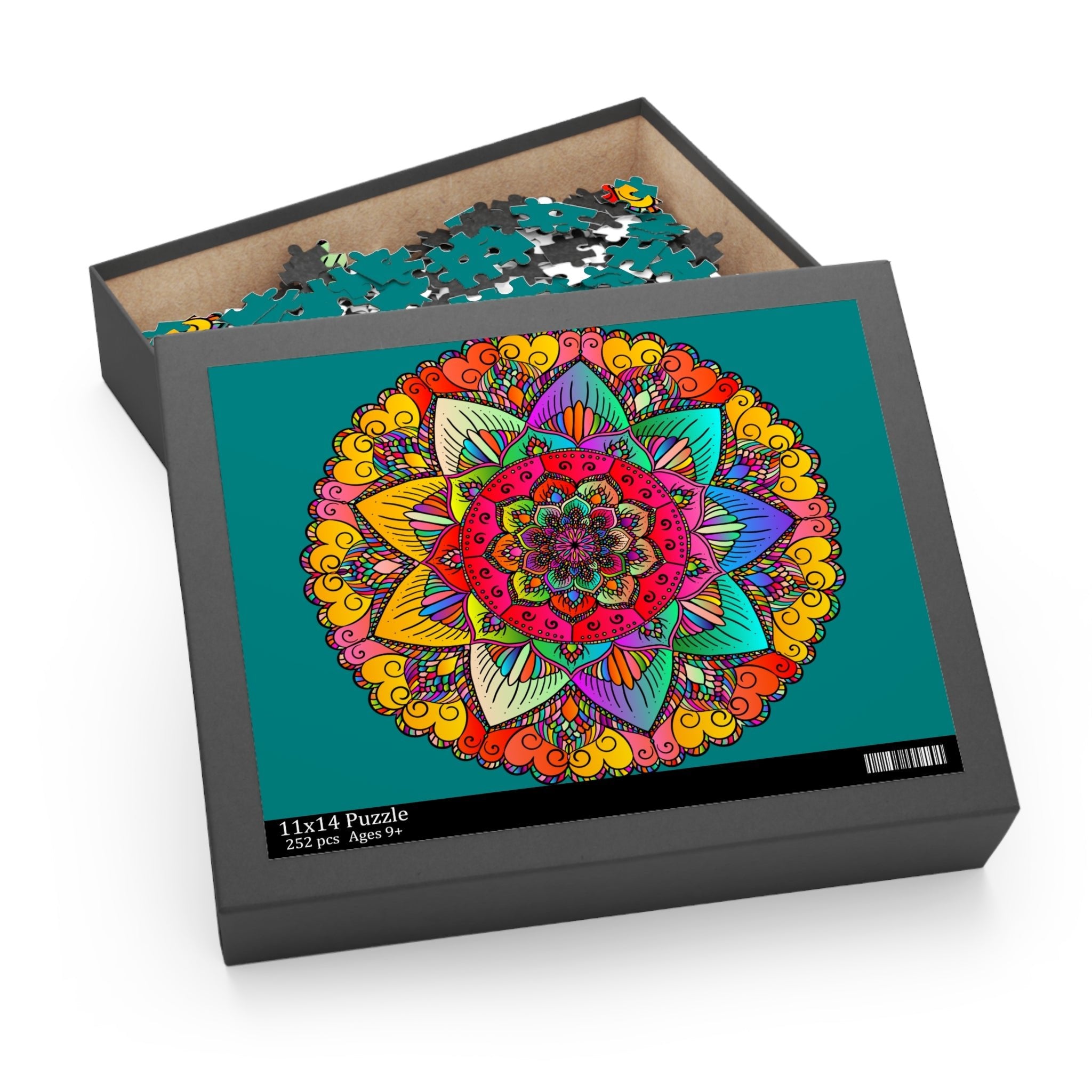 Mandala Art Puzzle - 252 & 500 Pieces Puzzle - Blululi