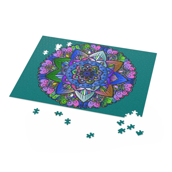 Mandala Art Puzzle - 252 & 500 Pieces Puzzle - Blululi