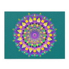 Mandala Art Puzzle - 252/500 Pieces - Colorful & Intricate Puzzle - Blululi