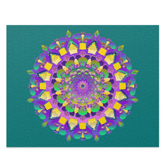 Mandala Art Puzzle - 252/500 Pieces - Colorful & Intricate Puzzle - Blululi