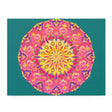 Mandala Art Puzzle: 252/500 Pieces, Hand - Drawn Puzzle - Blululi