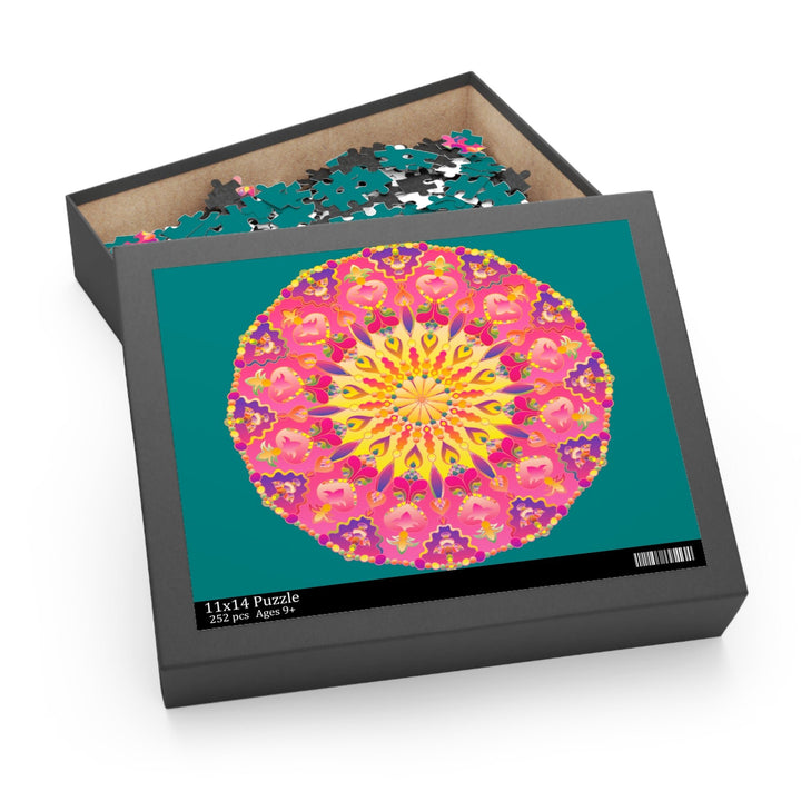 Mandala Art Puzzle: 252/500 Pieces, Hand - Drawn Puzzle - Blululi