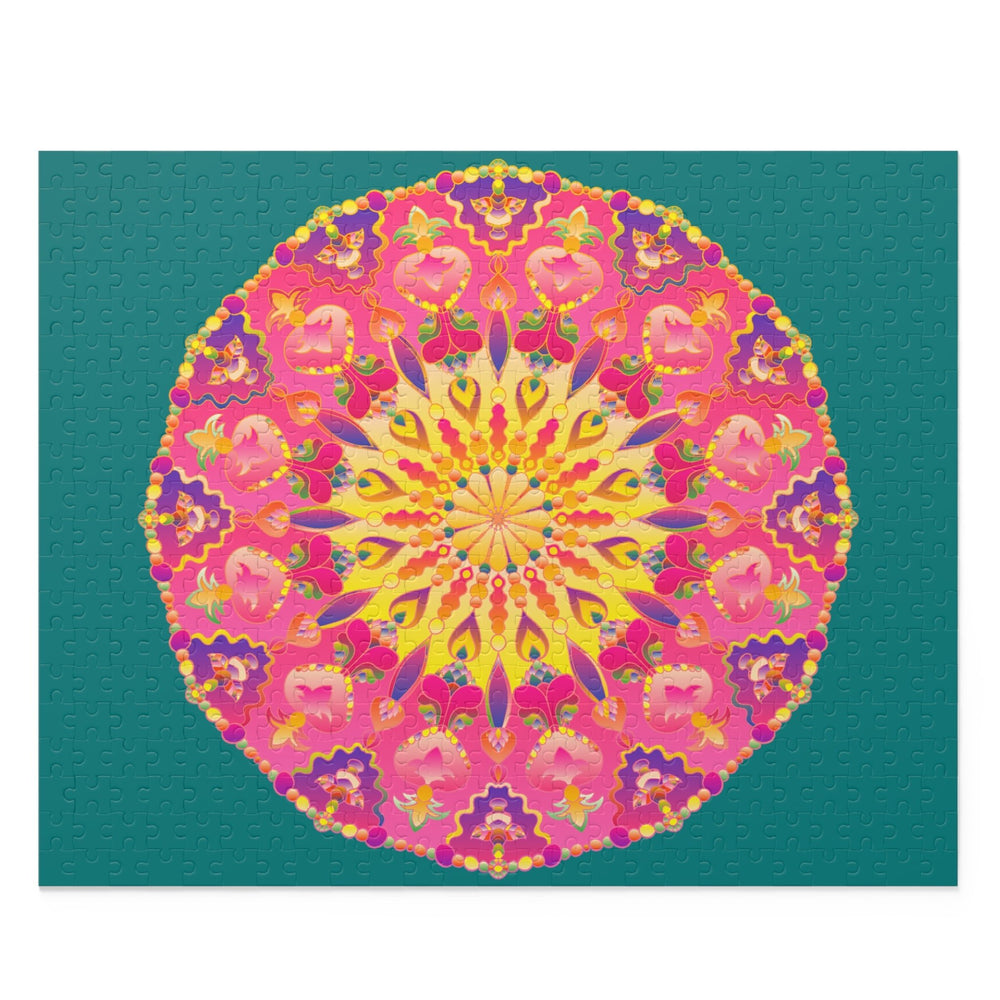 Mandala Art Puzzle: 252/500 Pieces, Hand - Drawn Puzzle - Blululi