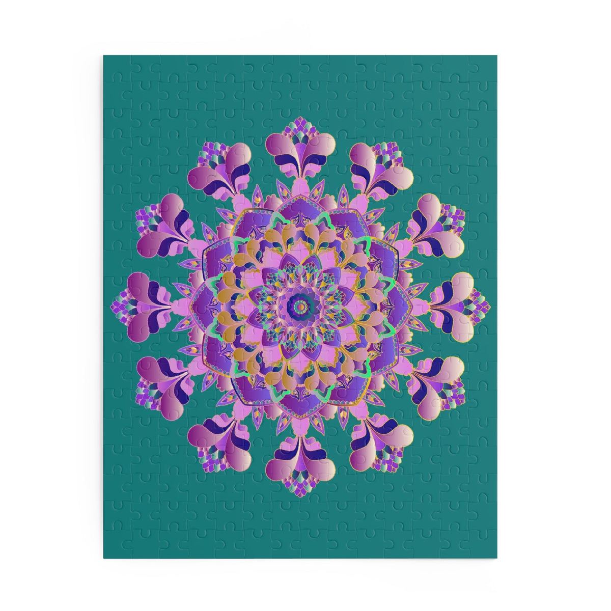 Mandala Art Puzzle - 252/500 Pieces Puzzle - Blululi