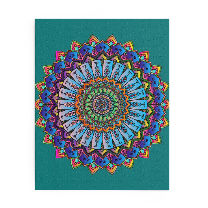 Mandala Art Puzzle: Colorful Circular Design Puzzle - Blululi