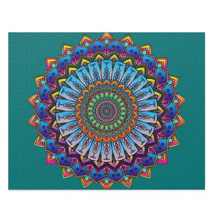 Mandala Art Puzzle: Colorful Circular Design Puzzle - Blululi