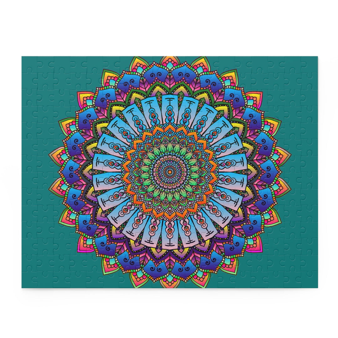 Mandala Art Puzzle: Colorful Circular Design Puzzle - Blululi