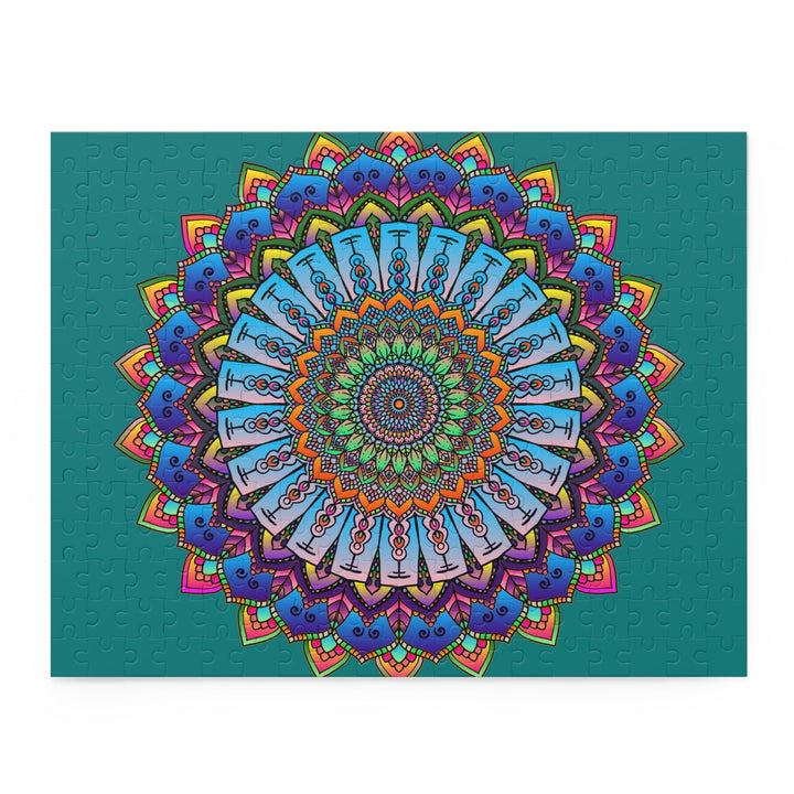 Mandala Art Puzzle: Colorful Circular Design Puzzle - Blululi