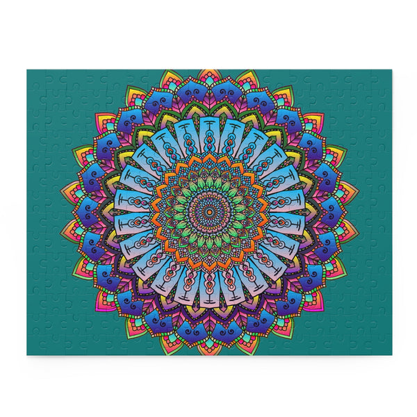 Mandala Art Puzzle: Colorful Circular Design Puzzle - Blululi