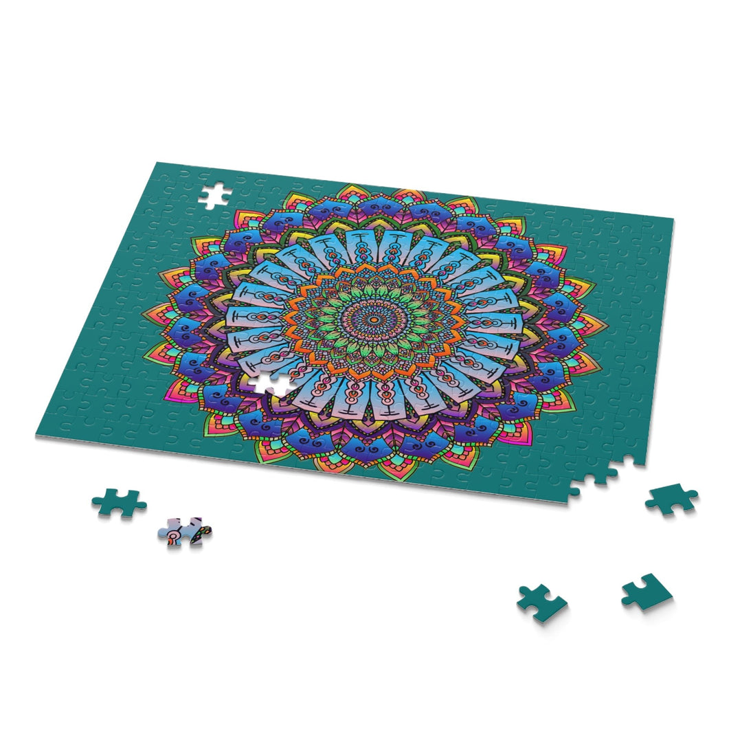 Mandala Art Puzzle: Colorful Circular Design Puzzle - Blululi