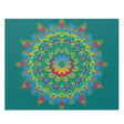 Mandala Art Puzzle: Colorful Flower Design Puzzle - Blululi