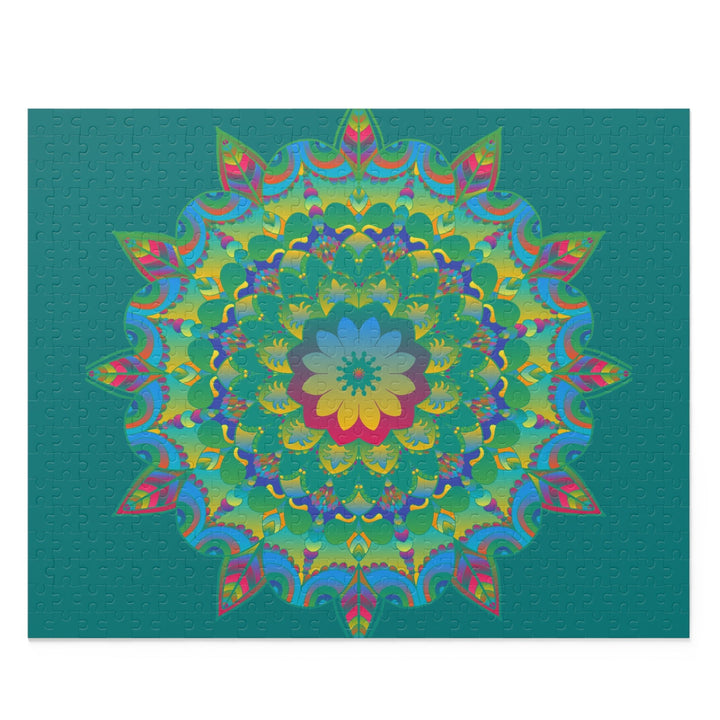 Mandala Art Puzzle: Colorful Flower Design Puzzle - Blululi