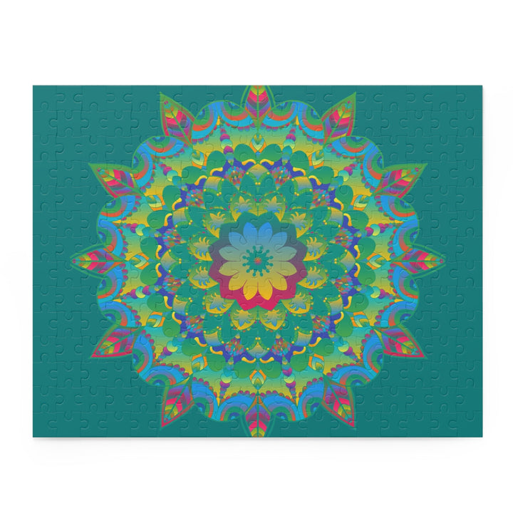 Mandala Art Puzzle: Colorful Flower Design Puzzle - Blululi