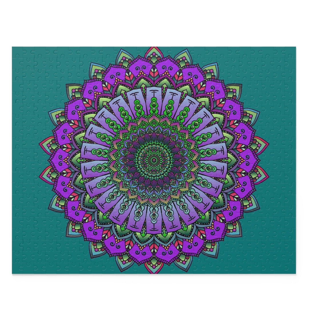 Mandala Art Puzzle: Colorful Geometric Design Puzzle - Blululi