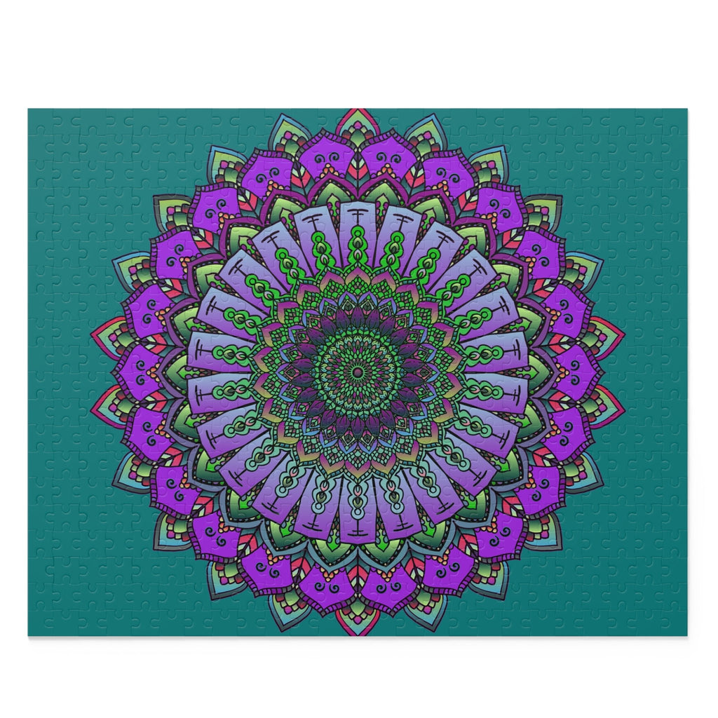 Mandala Art Puzzle: Colorful Geometric Design Puzzle - Blululi