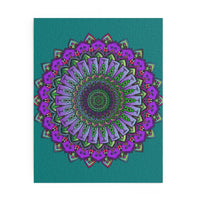 Mandala Art Puzzle: Colorful Geometric Design Puzzle - Blululi