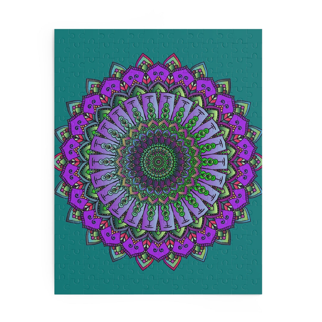 Mandala Art Puzzle: Colorful Geometric Design Puzzle - Blululi