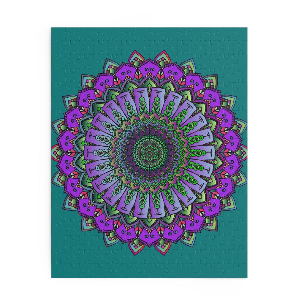 Mandala Art Puzzle: Colorful Geometric Design Puzzle - Blululi