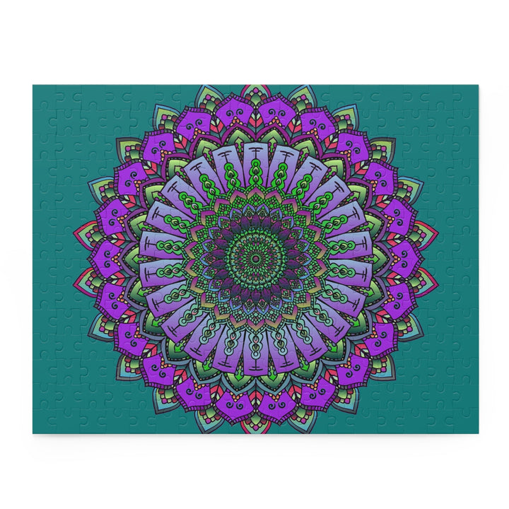 Mandala Art Puzzle: Colorful Geometric Design Puzzle - Blululi