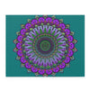 Mandala Art Puzzle: Colorful Geometric Design Puzzle - Blululi