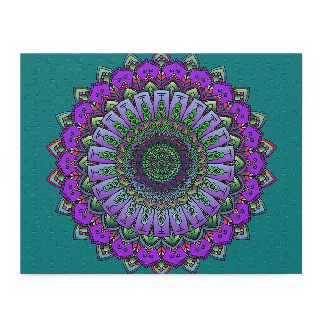 Mandala Art Puzzle: Colorful Geometric Design Puzzle - Blululi