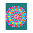 Mandala Art Puzzle - Colorful, Hand - Drawn Design Puzzle - Blululi