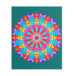 Mandala Art Puzzle - Colorful, Hand - Drawn Design Puzzle - Blululi