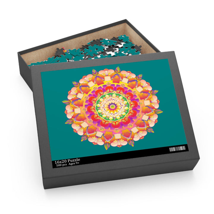 Mandala Art Puzzle - Colorful & Intricate - 252/500 Pieces Puzzle - Blululi