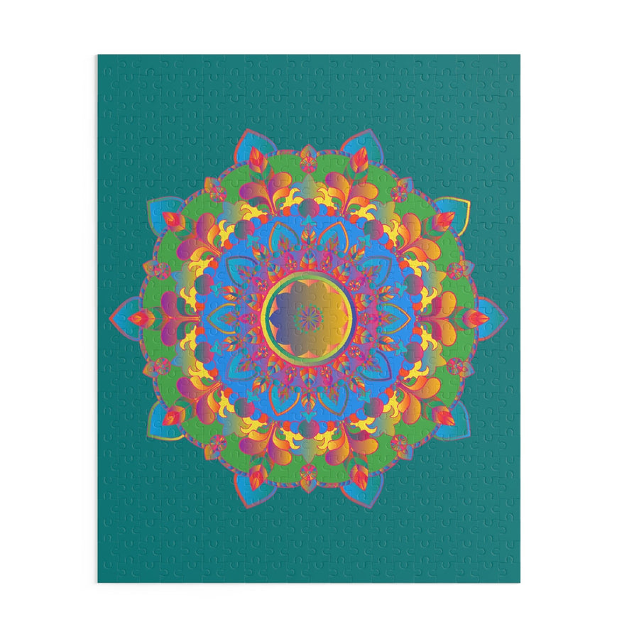 Mandala Art Puzzle - Hand - Drawn, 252 & 500 Pieces Puzzle - Blululi