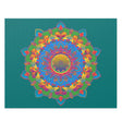 Mandala Art Puzzle - Hand - Drawn, 252 & 500 Pieces Puzzle - Blululi