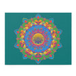 Mandala Art Puzzle - Hand - Drawn, 252 & 500 Pieces Puzzle - Blululi
