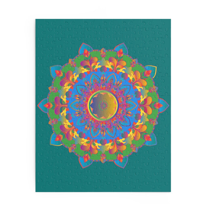 Mandala Art Puzzle - Hand - Drawn, 252 & 500 Pieces Puzzle - Blululi