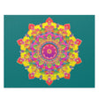 Mandala Art Puzzle - Hand - Drawn 252/500 Pieces Puzzle - Blululi