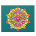 Mandala Art Puzzle - Hand - Drawn 252/500 Pieces Puzzle - Blululi