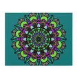 Mandala Art Puzzle - Hand - Drawn Intricate Design Puzzle - Blululi