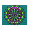 Mandala Art Puzzle - Hand - Drawn Intricate Design Puzzle - Blululi