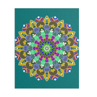 Mandala Art Puzzle - Hand - Drawn Intricate Design Puzzle - Blululi