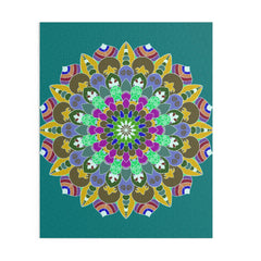 Mandala Art Puzzle - Hand - Drawn Intricate Design Puzzle - Blululi