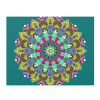 Mandala Art Puzzle - Hand - Drawn Intricate Design Puzzle - Blululi