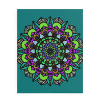 Mandala Art Puzzle - Hand - Drawn Intricate Design Puzzle - Blululi