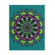 Mandala Art Puzzle - Hand - Drawn Intricate Design Puzzle - Blululi