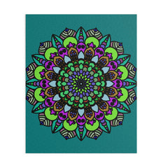 Mandala Art Puzzle - Hand - Drawn Intricate Design Puzzle - Blululi