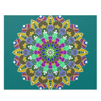 Mandala Art Puzzle - Hand - Drawn Intricate Design Puzzle - Blululi