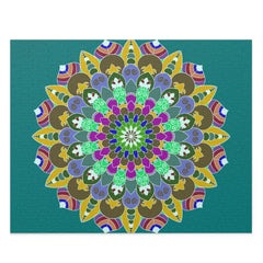 Mandala Art Puzzle - Hand - Drawn Intricate Design Puzzle - Blululi