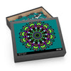 Mandala Art Puzzle - Hand - Drawn Intricate Design Puzzle - Blululi